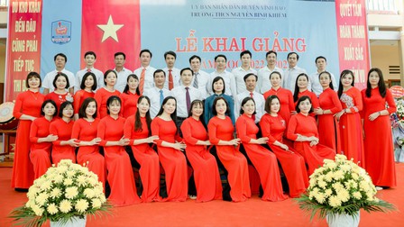 Trường THCS Nguyễn Bỉnh Khiêm - 30 năm một chặng đường
