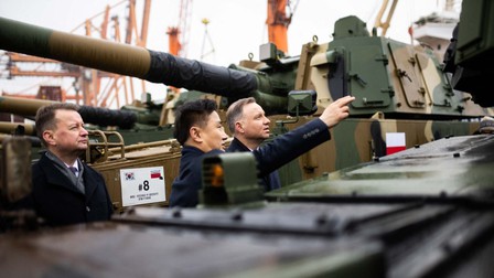 Doanh thu bán vũ khí của Hàn Quốc tăng gấp đôi sau cuộc xung đột ở Ukraine