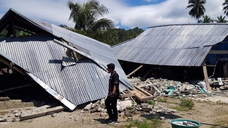 13 trận động đất rung chuyển Indonesia trong vòng 1 tuần