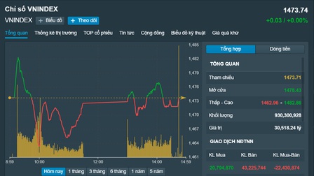 Chứng khoán Việt Nam 9/3: Nhóm hàng hóa cực thịnh vẫn không đủ sức kéo chỉ số chính