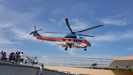 TP.HCM triển khai hoạt động bay du lịch và cấp cứu dịch vụ bằng trực thăng