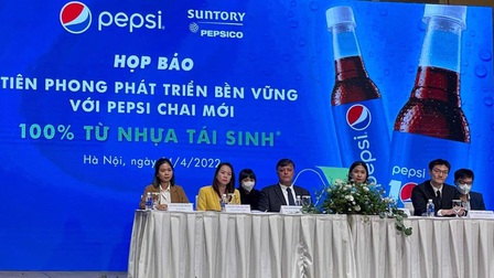 Pepsi ra mắt sản phẩm sử dụng bao bì được sản xuất 100% từ nhựa tái sinh