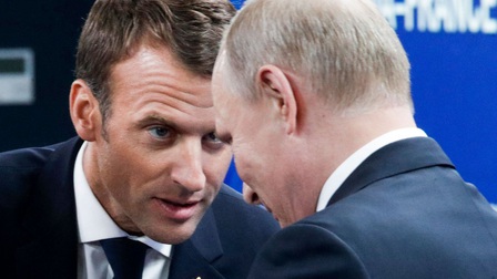 Tổng thống Pháp Macron không từ bỏ nỗ lực tiếp tục đối thoại với Tổng thống Nga Putin