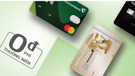 Phí thường niên '0 đồng' năm đầu thẻ tín dụng Vietcombank