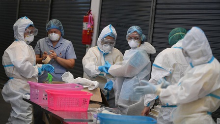 Thái Lan phát hiện ca nghi nhiễm một biến thể tái tổ hợp mới của virus SARS-CoV-2