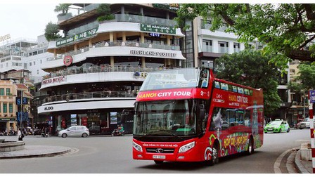 Miễn phí trải nghiệm dịch vụ xe buýt 'Hanoi City tour' cho đại biểu SEA Games 31
