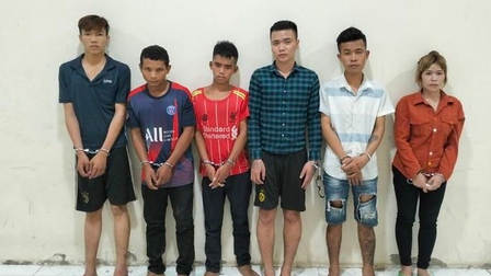 Đồng Nai bắt 6 đối tượng đánh vợ chồng công nhân trong đêm khuya để cướp tài sản