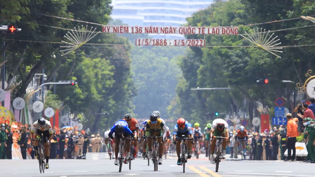 Chặng cuối cùng Cuộc đua xe đạp toàn quốc tranh Cúp Truyền hình TP. Hồ Chí Minh 'Non sông liền một dải – Niềm tin chiến thắng' đã khép lại