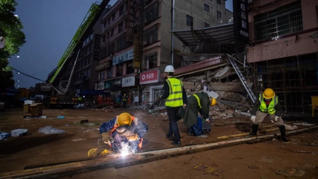 Trung Quốc xác nhận 26 người thiệt mạng trong vụ sập nhà ở Hồ Nam