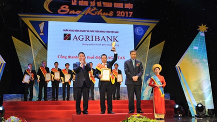 10 sản phẩm công nghệ Agribank đạt giải Sao Khuê