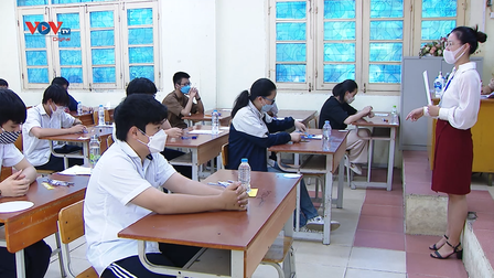 Hà Nội: Kỳ thi vào lớp 10 THPT công lập năm học 2022-2023 thành công tốt đẹp