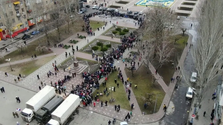 Thành phố Melitopol của Ukraine chuẩn bị trưng cầu ý dân sáp nhập vào Nga