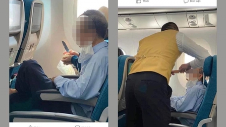 Đình chỉ nhân viên an ninh hàng không để người mang dao lọt lên máy bay