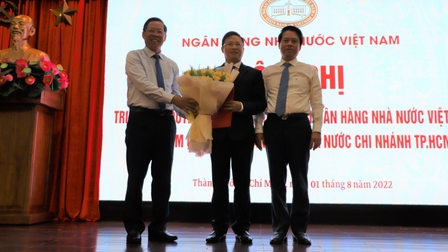 Bổ nhiệm Giám đốc Ngân hàng Nhà nước Việt Nam chi nhánh TP.HCM