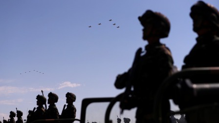 Trung Quốc cử binh sĩ tới Nga tập trận chung