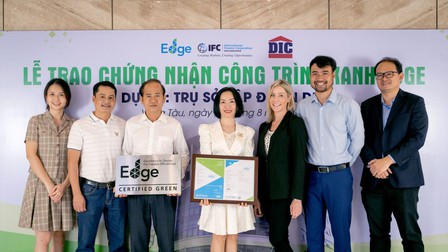 Dự án Trụ sở mới của Tập đoàn DIC đạt chứng nhận EDGE
