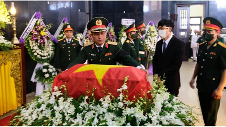 Bộ Tư lệnh Quân khu 5 tổ chức Lễ truy điệu và tiễn đưa Anh hùng Lực lượng Vũ trang Nhân dân Kostas Nguyễn Văn Lập