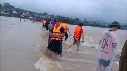 Nghệ An: 5 người chết và mất tích do mưa lũ