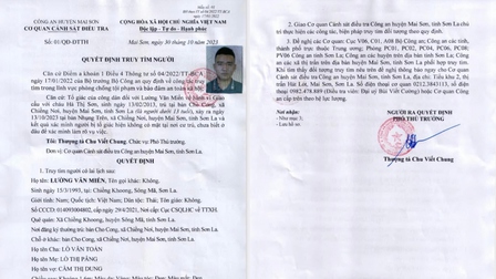 Truy tìm đối tượng có hành vi giao cấu với người dưới 13 tuổi ở Sơn La