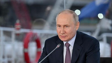 Tổng thống Putin tố vũ khí phương Tây ủng hộ Ukraine đang rơi vào tay Taliban