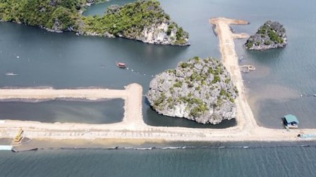Phạt 125 triệu đồng chủ đầu tư dự án đe doạ môi trường vùng đệm vịnh Hạ Long
