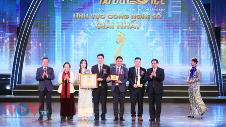 Thủ tướng Phạm Minh Chính dự lễ trao giải thưởng “Nhân tài Đất Việt” lần thứ 17