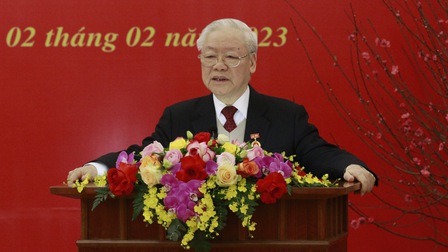 Toàn văn phát biểu của TBT Nguyễn Phú Trọng nhận huy hiệu 55 năm tuổi Đảng