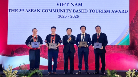 Điểm du lịch cộng đồng Sin Suối Hồ (Lai Châu) đạt Giải thưởng Du lịch ASEAN 2023