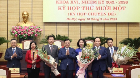 Bà Vũ Thu Hà được bầu làm Phó Chủ tịch UBND Thành phố Hà Nội