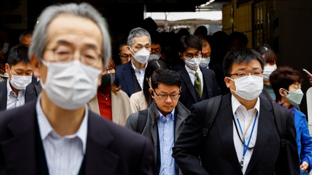 Nhật Bản bắt đầu nới lỏng quy định về đeo khẩu trang phòng dịch COVID-19