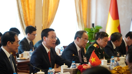 Chủ tịch nước công bố món quà trị giá 1 triệu USD tặng Đảng, Nhà nước và nhân dân Lào
