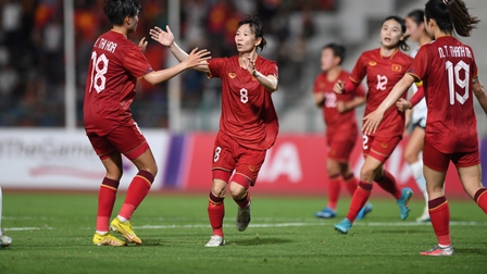 Đánh bại Myanmar, đội tuyển nữ Việt Nam vô địch SEA Games 32