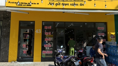 Đà Nẵng: Truy xét nhóm đập cửa kính ăn trộm ở siêu thị mini