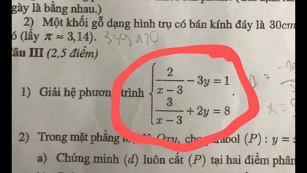 Nhiều phụ huynh phản ánh đề thi Toán lớp 10 tại Hà Nội in mờ khiến HS nhầm lẫn