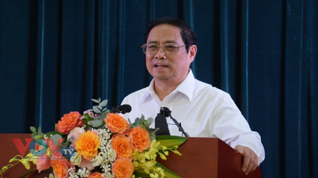 Thủ tướng Phạm Minh Chính làm việc với Ban Thường vụ và đại biểu Hội Nhà báo Việt Nam