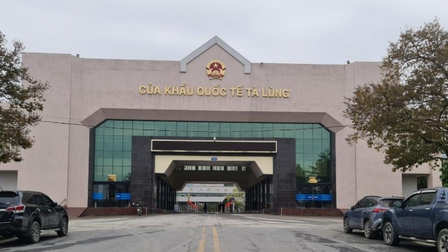 Nối lại hoạt động xuất nhập cảnh tại cửa khẩu Tà Lùng, Cao Bằng từ ngày 25/6