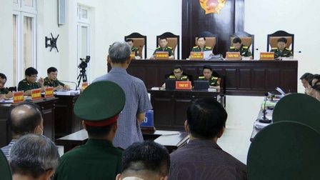 Tuyên án vụ án xảy ra tại Bộ tư lệnh Cảnh sát biển