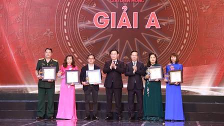 VOV giành 6 giải thưởng danh giá tại Giải báo chí Diên Hồng lần thứ nhất