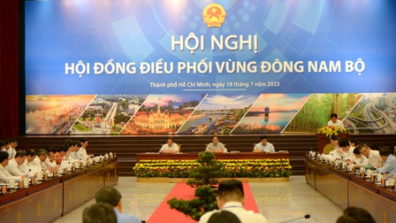 Thủ tướng Phạm Minh Chính chủ trì Hội nghị Hội đồng điều phối vùng Đông Nam bộ