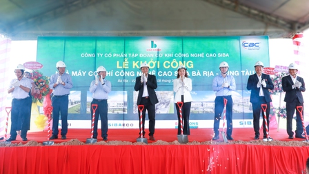 Siba Group đầu tư 551 tỷ xây dựng nhà máy cơ khí công nghệ cao tại Bà Rịa - Vũng Tàu