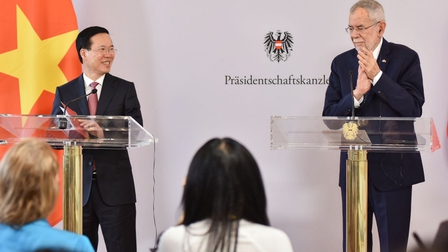 Chủ tịch nước và Tổng thống Áo thống nhất nhiều biện pháp thúc đẩy hợp tác song phương