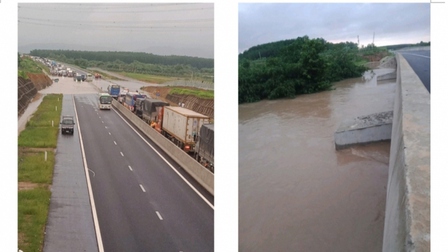 Bộ Giao thông Vận tải chỉ đạo 'nóng' xử lý sự cố ngập nước tại cao tốc Phan Thiết - Dầu Giây
