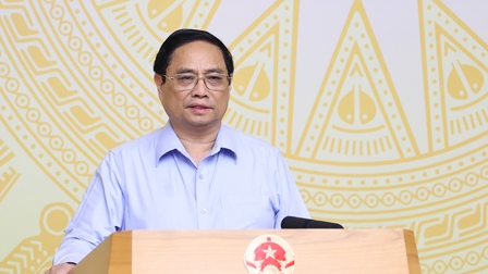 Thủ tướng Phạm Minh Chính chủ trì Hội nghị trực tuyến toàn quốc triển khai thực hiện sắp xếp đơn vị hành chính cấp huyện, cấp xã