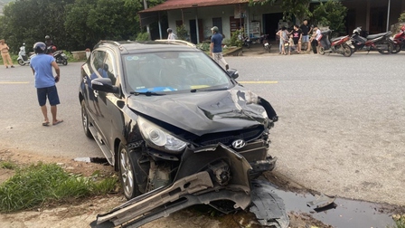 Tạm đình chỉ công tác một cán bộ Cục thuế Quảng Trị lái xe có nồng độ cồn liên quan đến vụ tai nạn chết người