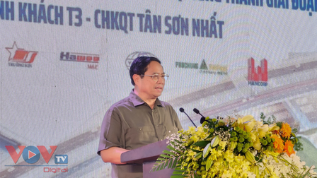 Thủ tướng Phạm Minh Chính dự lễ khởi công Cảng hàng không quốc tế Long Thành và Nhà ga T3 Cảng hàng không quốc tế Tân Sơn Nhất
