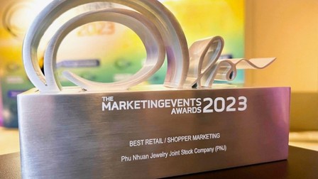 2 năm liên tiếp PNJ được vinh danh giải thưởng Best Retail Marketing
