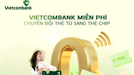 Lợi ích của thẻ Vietcombank công nghệ chip contactless