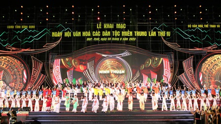 Khai mạc Ngày hội Văn hóa các dân tộc miền Trung lần thứ IV năm 2023