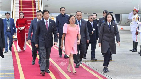 Tổng thống Philippines đến Hà Nội, bắt đầu thăm cấp Nhà nước đến Việt Nam