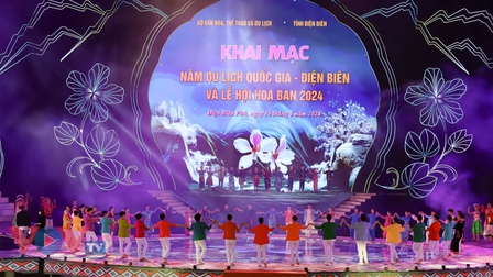 Mãn nhãn với Lễ khai mạc Năm du lịch Quốc gia - Điện Biên và Lễ hội hoa Ban 2024
